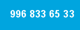 996 833 65 33